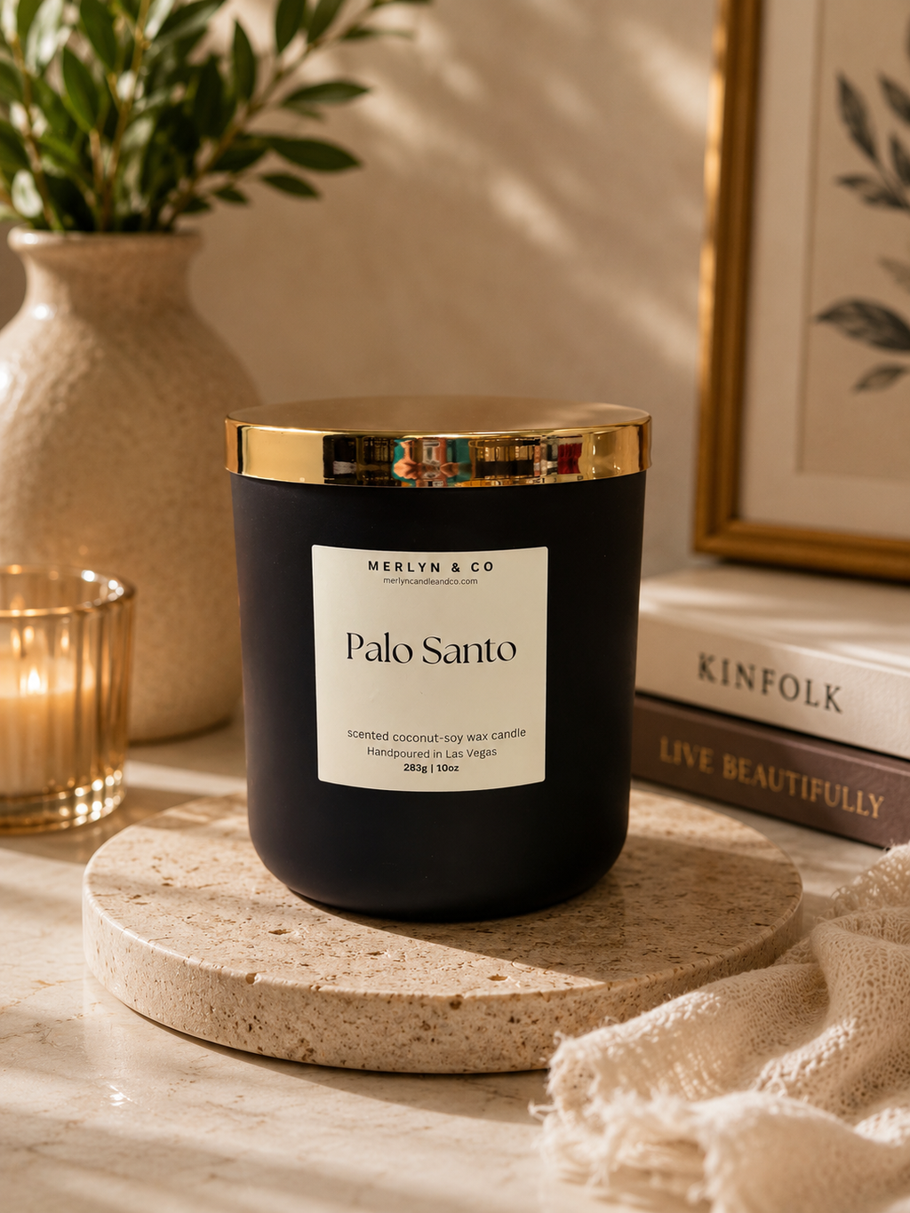 Palo Santo - 10oz cotton wick