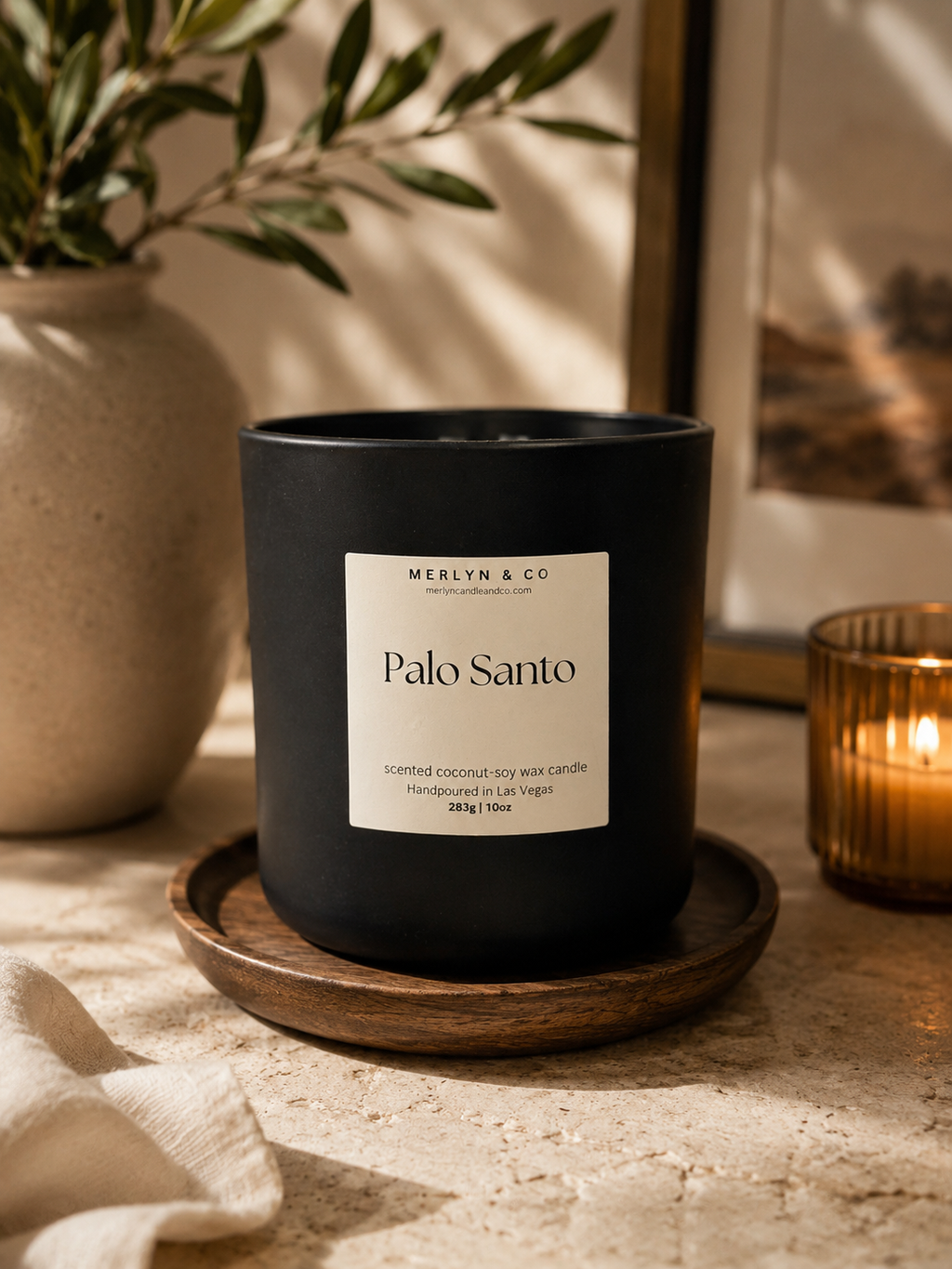 Palo Santo - 10oz cotton wick