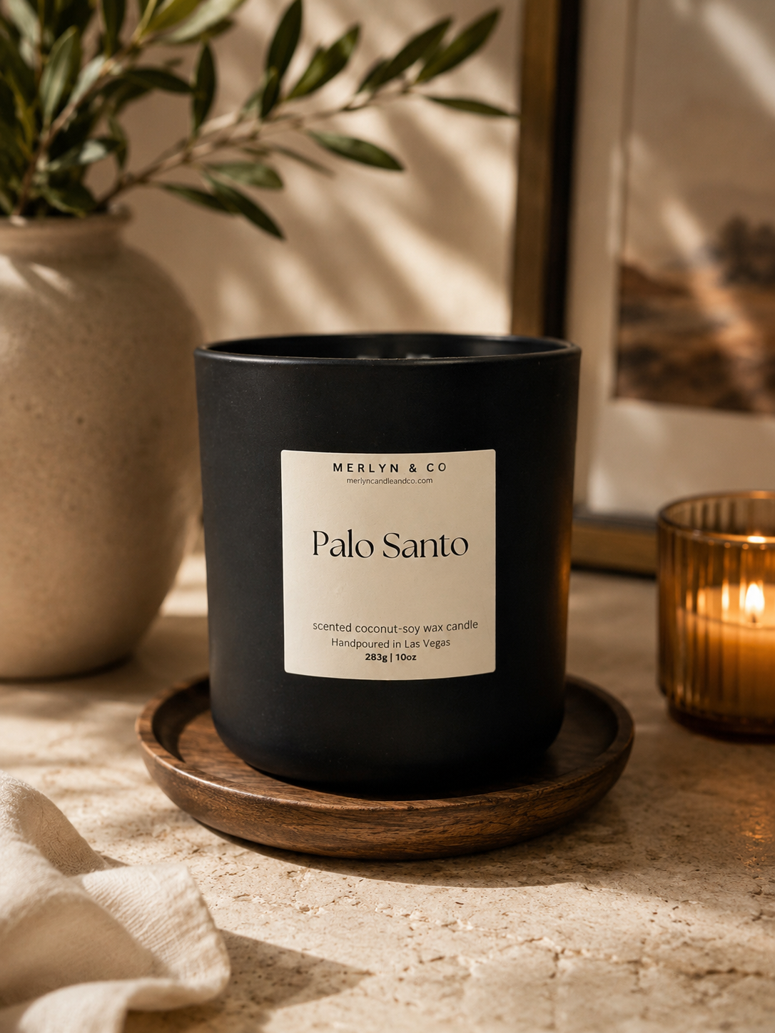 Palo Santo - 10oz cotton wick