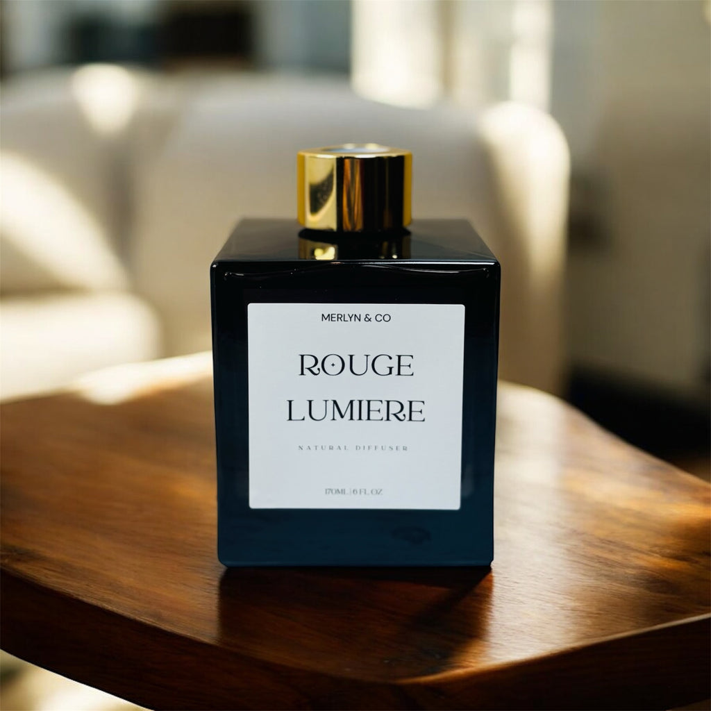 Rouge Lumiere - Reed Diffuser Inspired By Baccarat Rouge