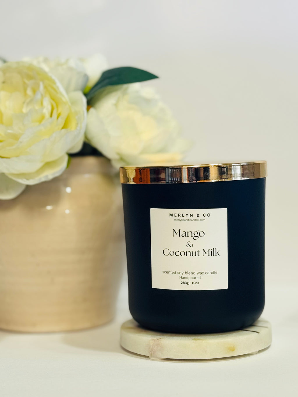Mango + Coconut Milk - cotton wick 10 oz