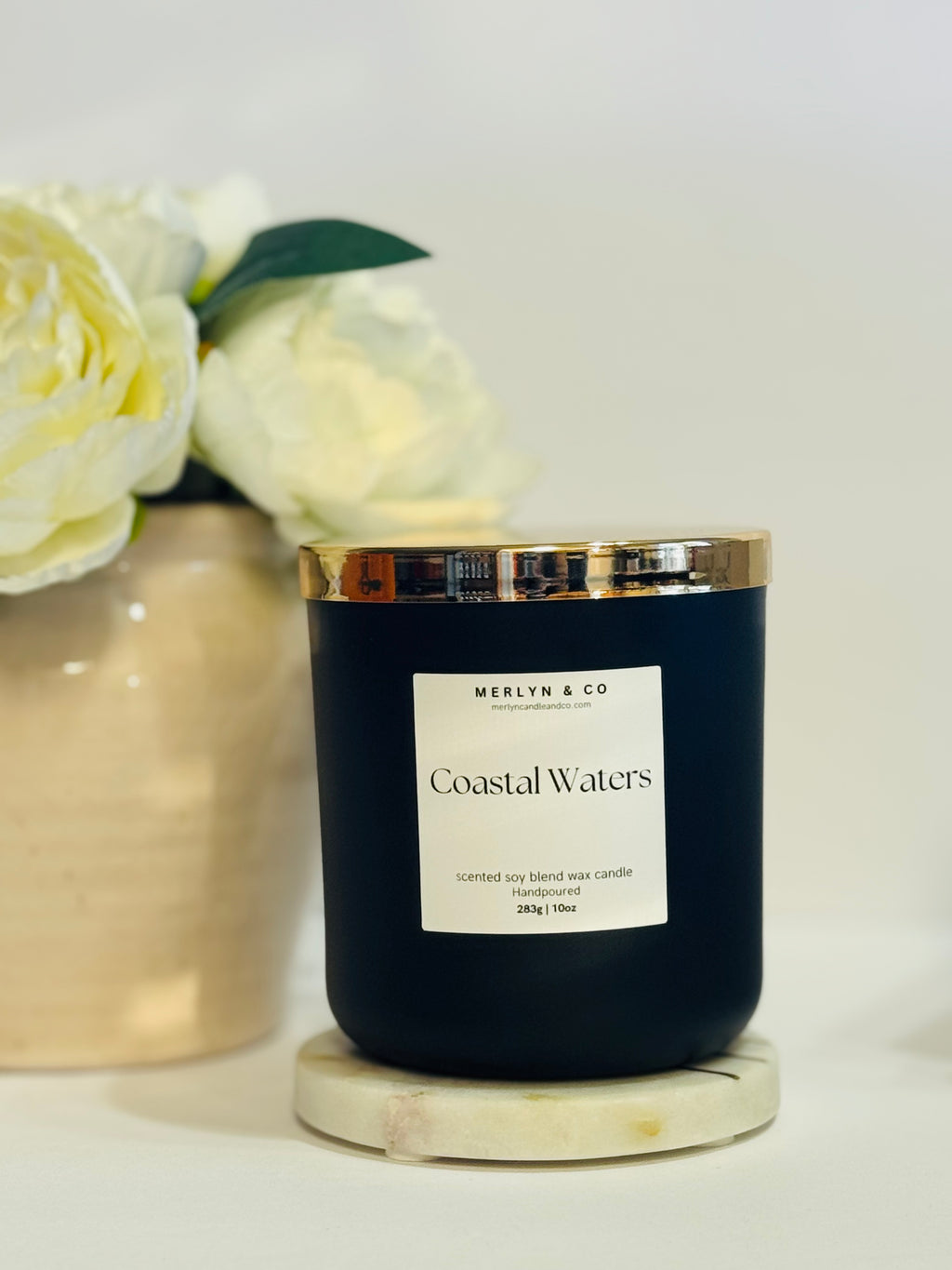 Coastal Waters - cotton wick 10 oz