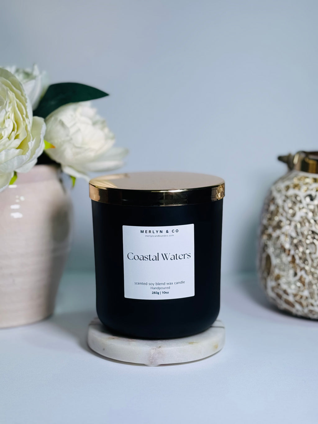 Coastal Waters - cotton wick 10 oz
