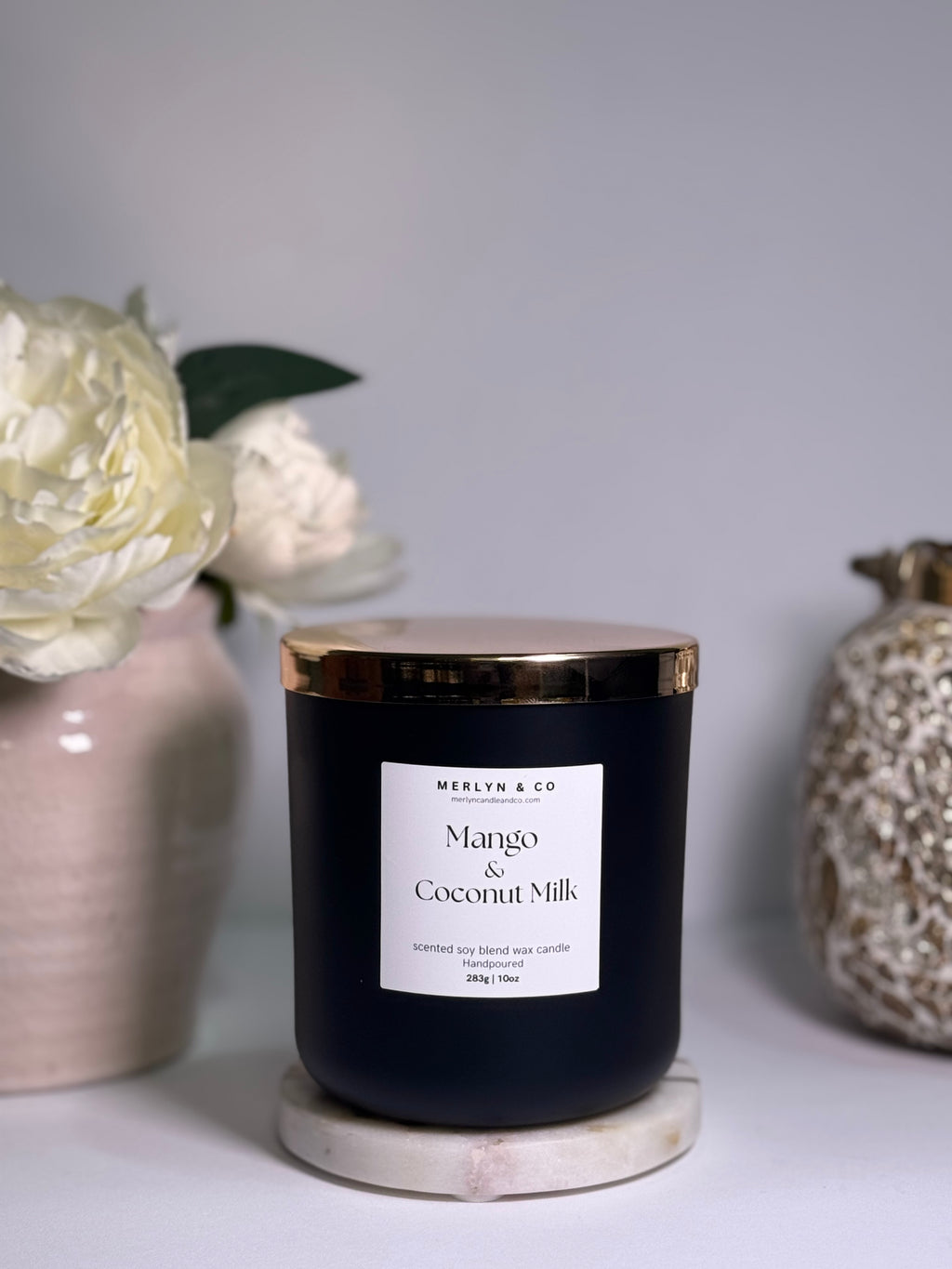 Mango + Coconut Milk - cotton wick 10 oz