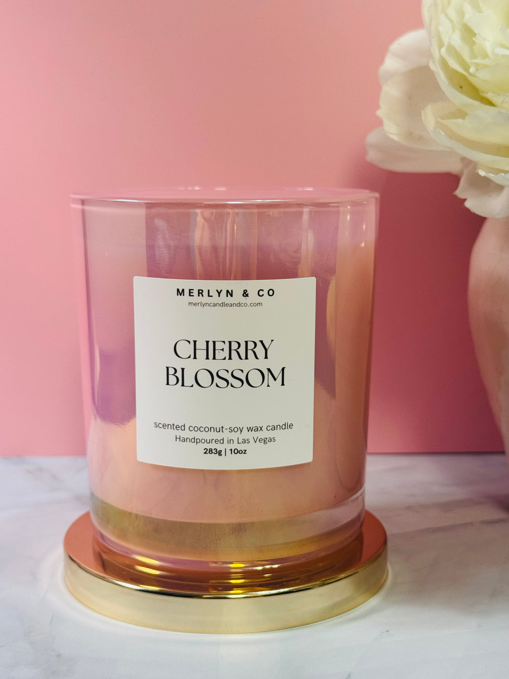 Cherry Blossom - 10oz cotton wick