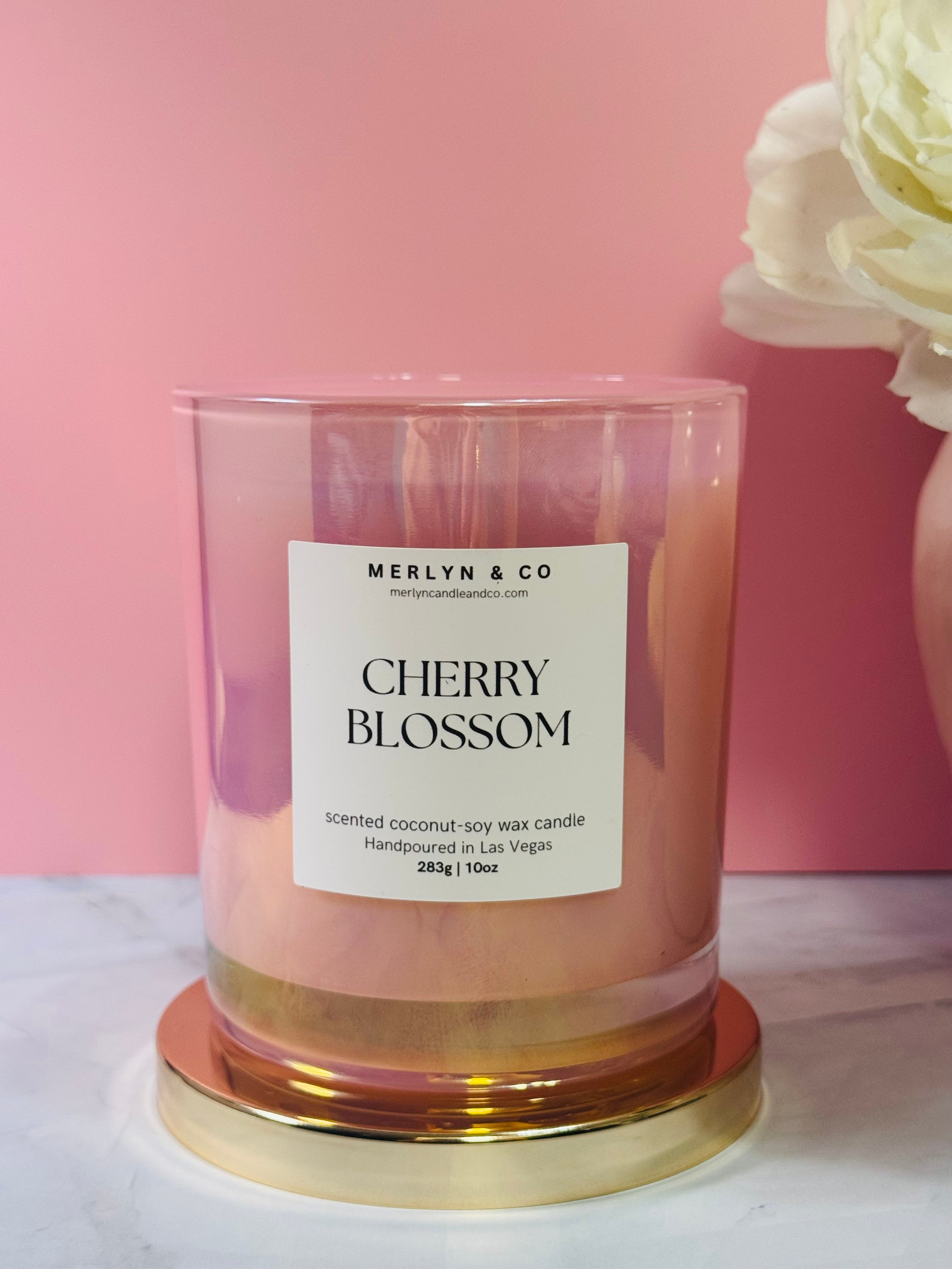 Cherry Blossom - 10oz cotton wick
