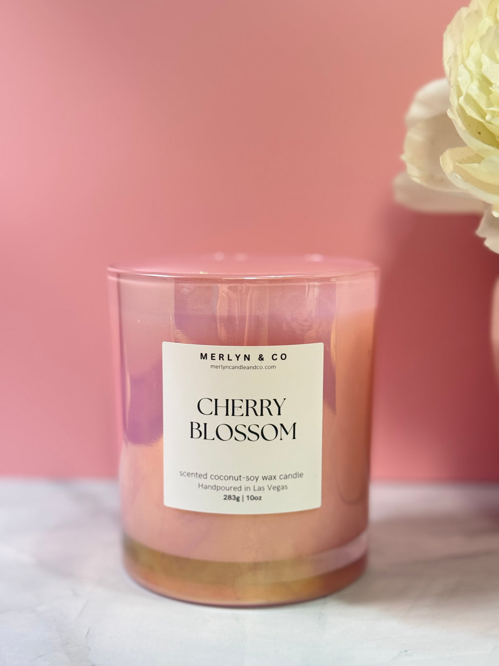 Cherry Blossom - 10oz cotton wick