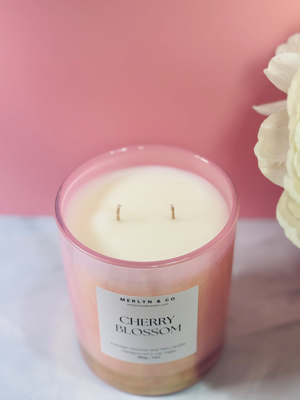 Cherry Blossom - 10oz cotton wick